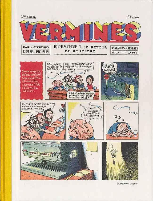Couverture de l'album Vermines Épisode 1 Le retour de Pénélope