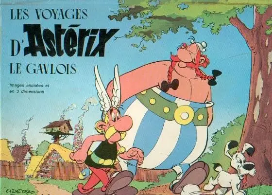 Couverture de l'album Astérix Tome 3 Les voyages d'astérix le gaulois