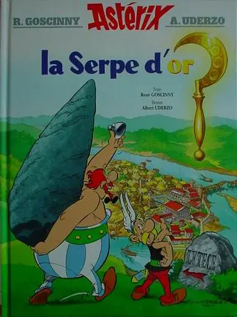 Couverture de l'album Astérix Tome 2 La serpe d'or
