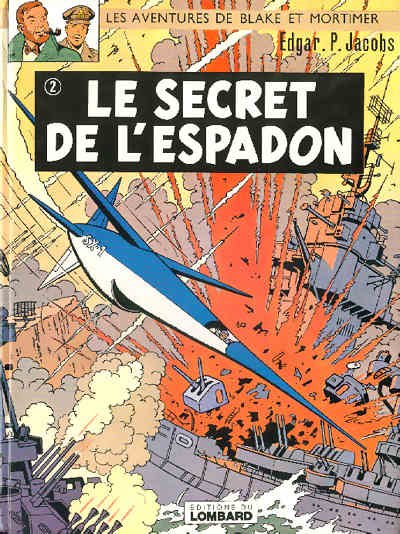 Couverture de l'album Blake et Mortimer Tome 2 Le Secret de l'Espadon 2