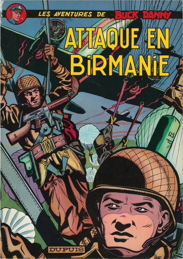 Couverture de l'album Buck Danny Tome 6 Attaque en Birmanie