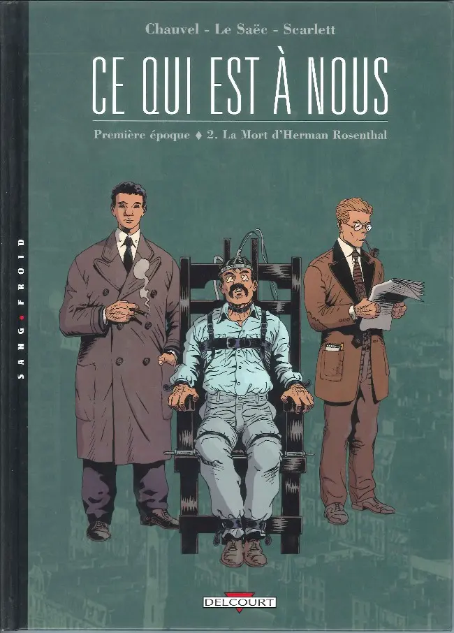Couverture de l'album Ce qui est à nous Tome 2 La mort d'Herman Rosenthal