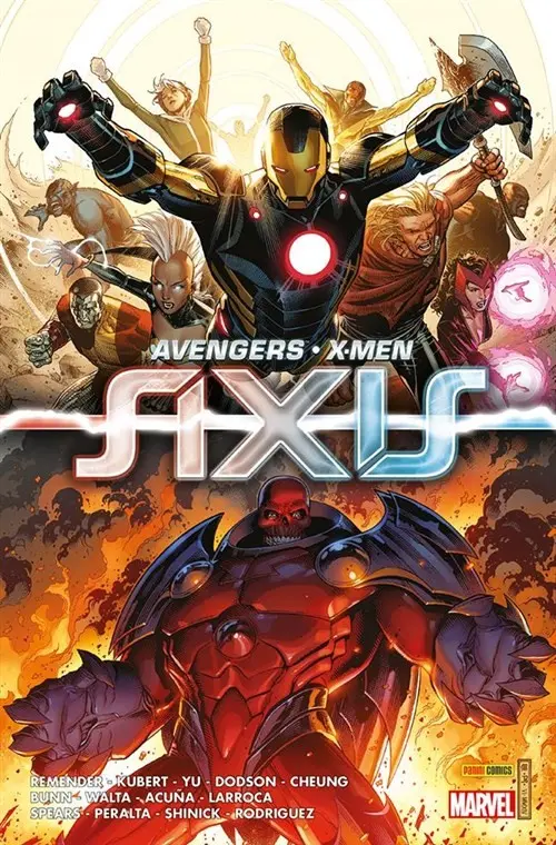 Couverture de l'album Avengers - X-Men : Axis