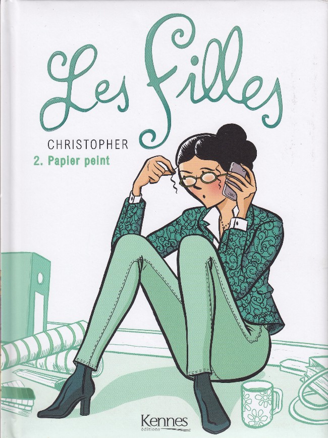 Couverture de l'album Les Filles Tome 2 Papier peint