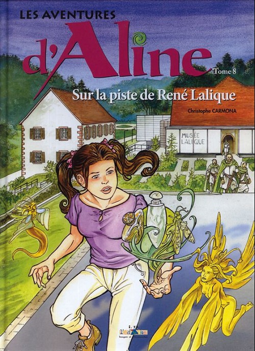 Couverture de l'album Les aventures d'Aline Tome 8 Sur la piste de René Lalique