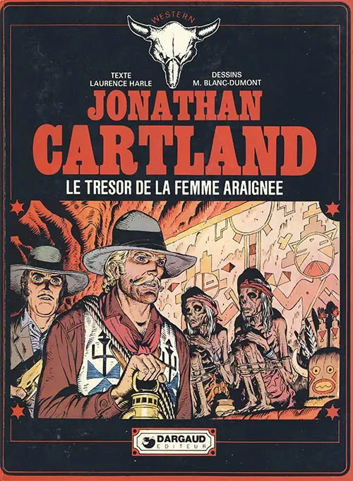 Couverture de l'album Jonathan Cartland Tome 4 Le trésor de la femme araignée