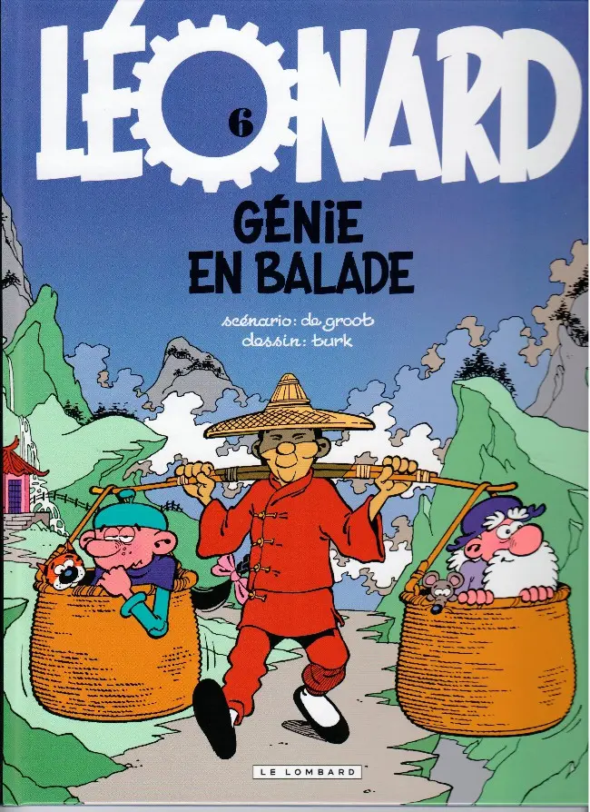 Couverture de l'album Léonard Tome 6 Génie en balade