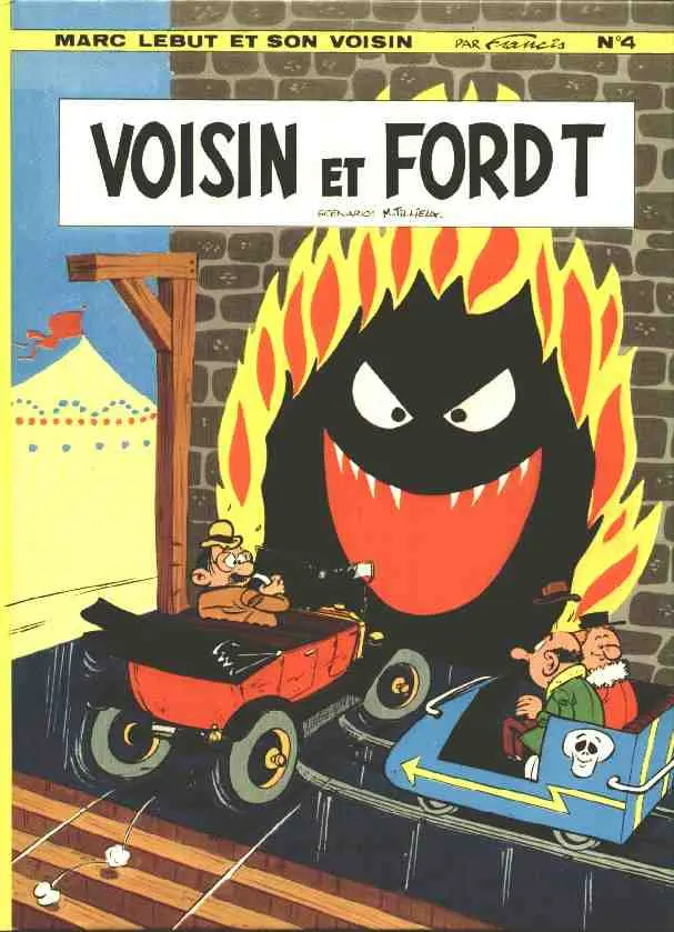 Couverture de l'album Marc Lebut et son voisin Tome 4 Voisin et Ford T