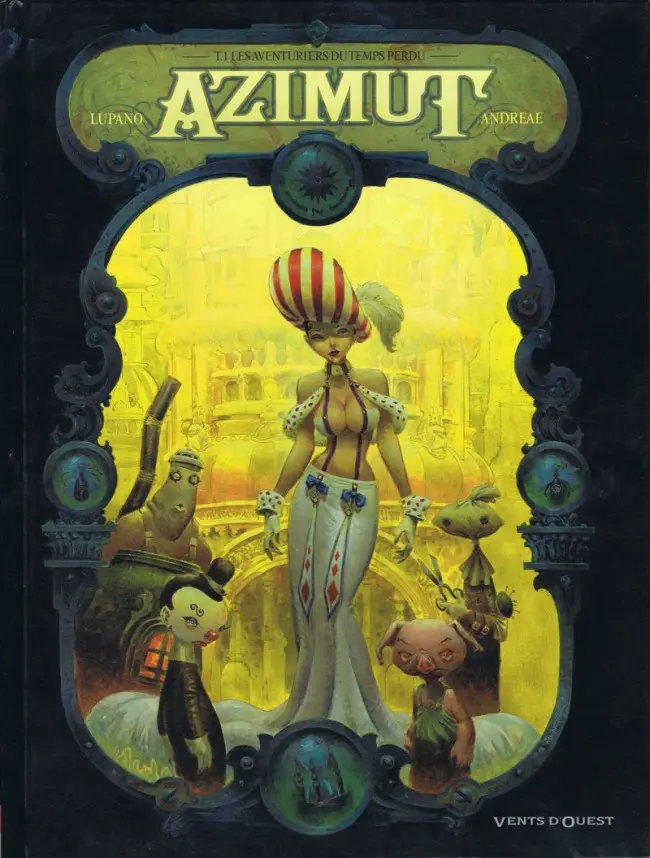 Couverture de l'album Azimut Tome 1 Les Aventuriers du temps perdu