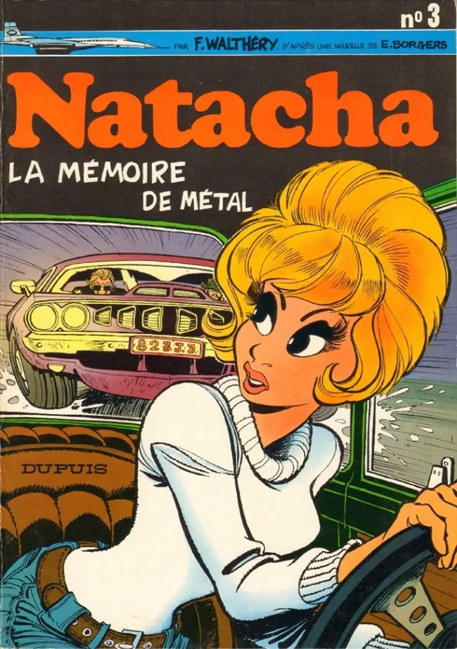 Couverture de l'album Natacha Tome 3 La mémoire de métal