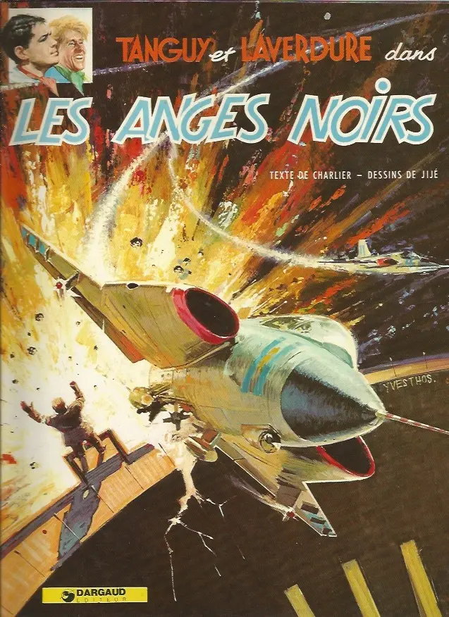 Couverture de l'album Tanguy et Laverdure Tome 9 Les anges noirs
