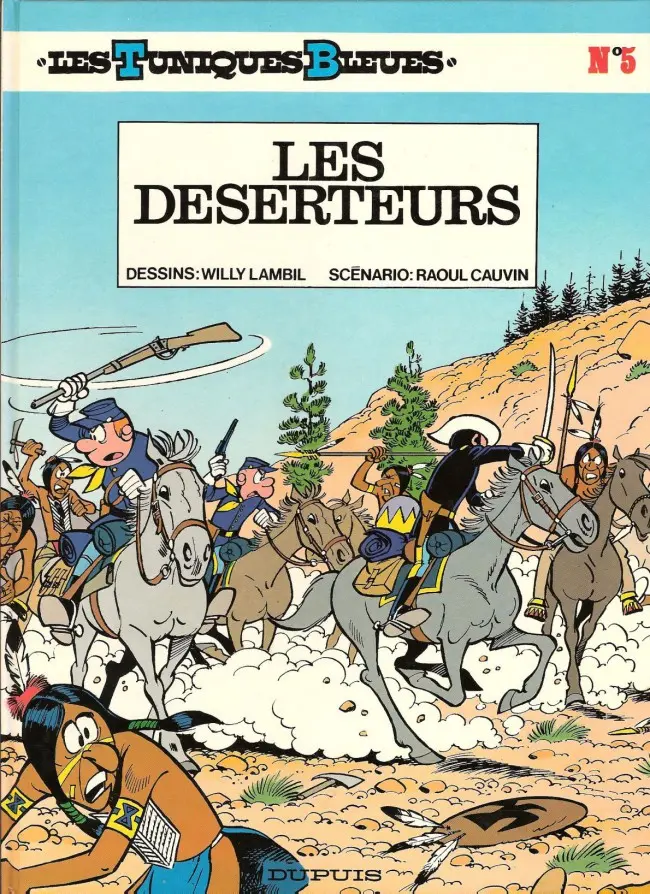 Couverture de l'album Les Tuniques Bleues Tome 5 Les déserteurs