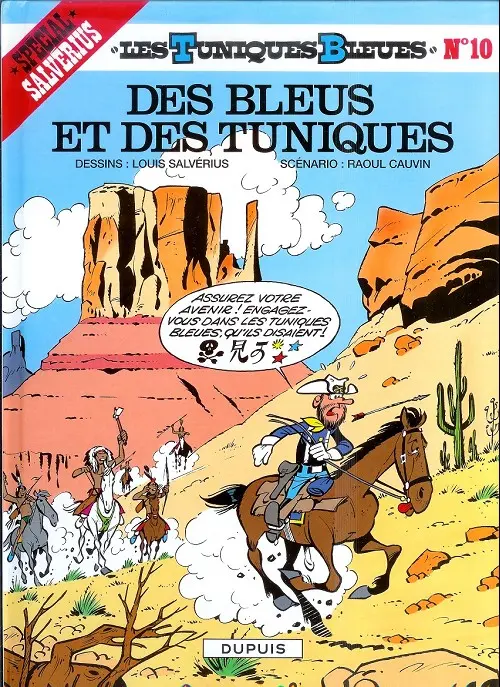 Couverture de l'album Les Tuniques Bleues Tome 10 Des bleus et des tuniques
