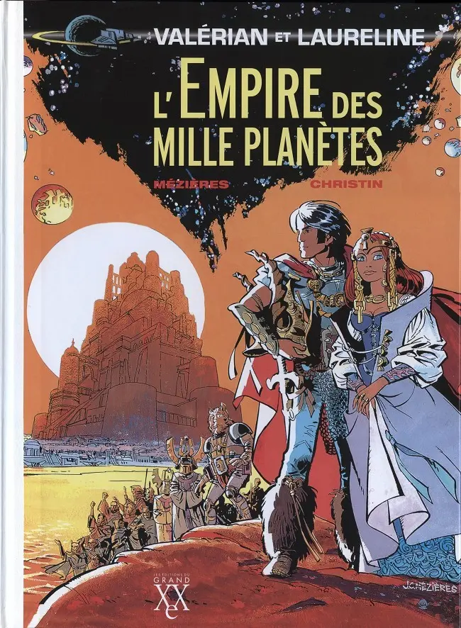 Couverture de l'album Valérian Tome 2 L'empire des mille planètes