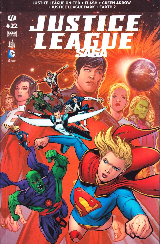 Couverture de l'album Justice League Saga #22