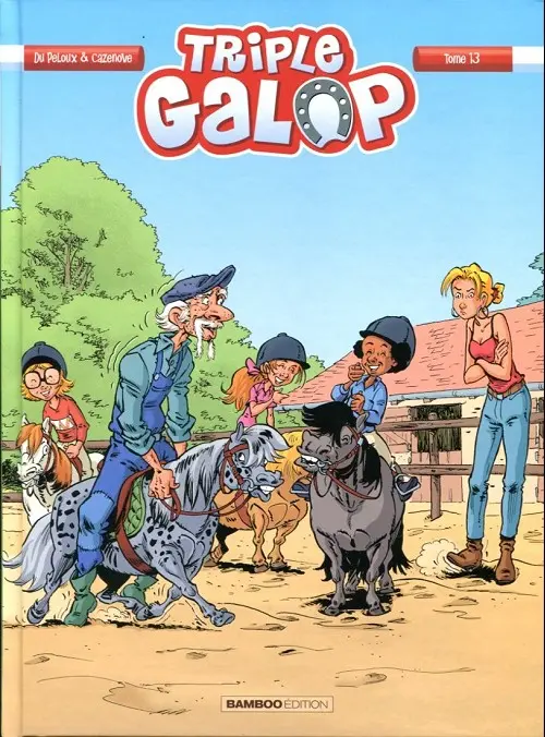 Couverture de l'album Triple galop Tome 13