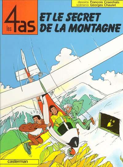 Couverture de l'album Les 4 as Tome 24 Les 4 as et le secret de la montagne