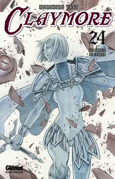 Couverture de l'album Claymore Tome 24 Les forces de l'enfer