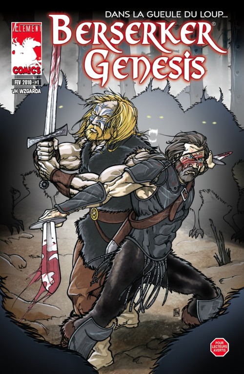 Couverture de l'album Berserker Genesis Tome 1 Dans la gueule du loup