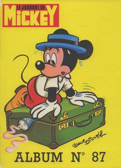 Couverture de l'album Le Journal de Mickey Album N° 87