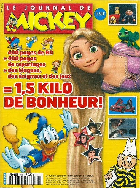 Couverture de l'album Le Journal de Mickey Album N° 233