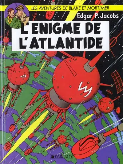 Couverture de l'album Blake et Mortimer Tome 7 L'énigme de l'Atlantide