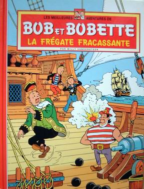 Couverture de l'album Les meilleures aventures de Bob et Bobette Tome 7 La frégate fracassante