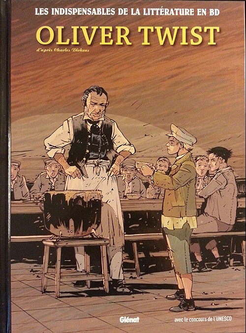 Couverture de l'album Les Indispensables de la Littérature en BD Tome 15 Oliver Twist
