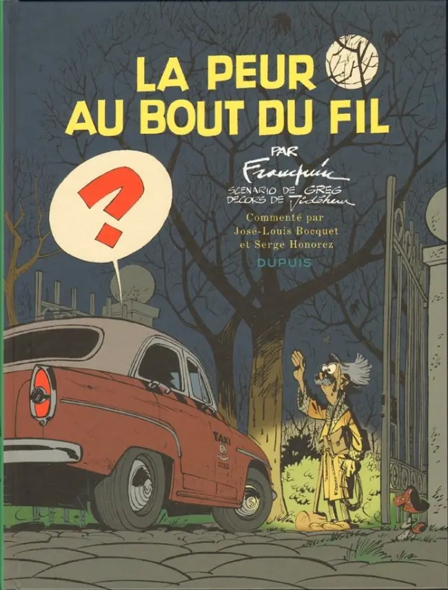Couverture de l'album Spirou et Fantasio La Peur au bout du fil