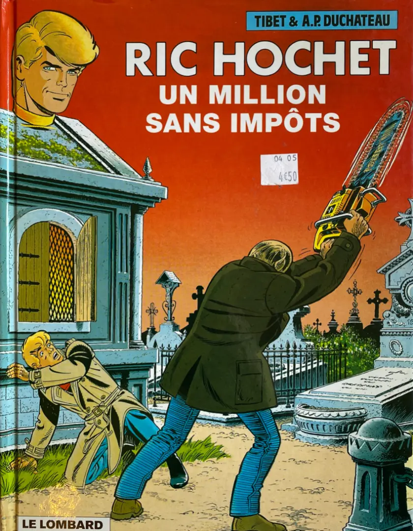 Couverture de l'album Ric Hochet Tome 56 Un million sans impôts