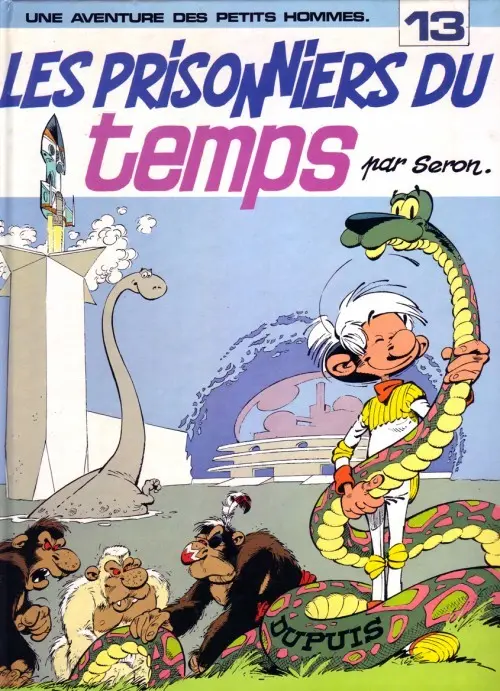Couverture de l'album Les Petits hommes Tome 13 Les prisonniers du temps