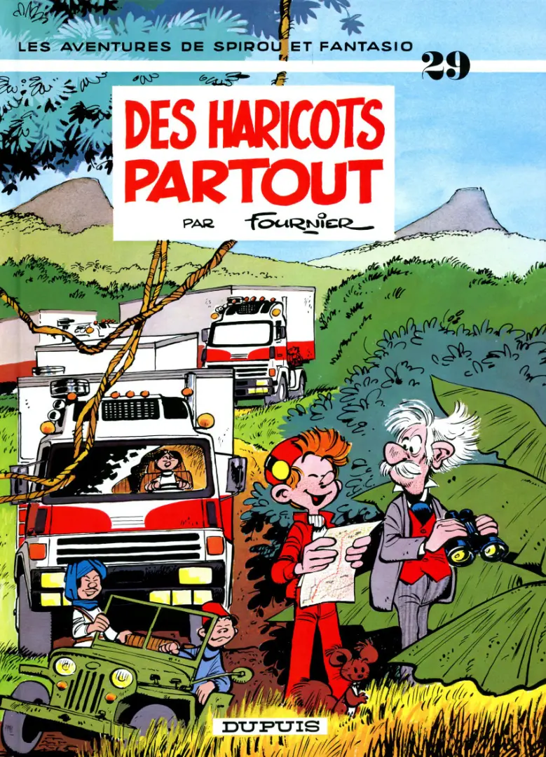 Couverture de l'album Spirou et Fantasio Tome 29 Des haricots partout