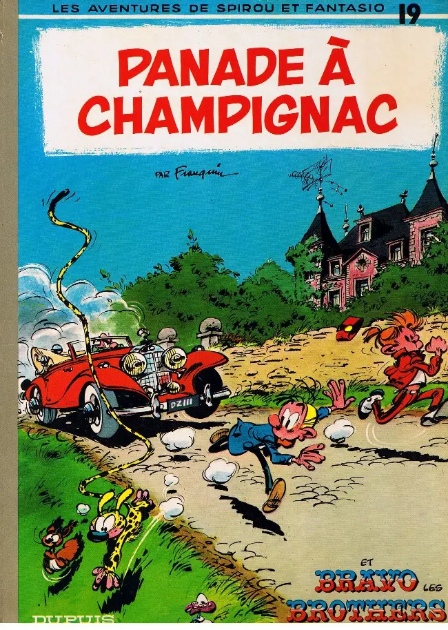 Couverture de l'album Spirou et Fantasio Tome 19 Panade à Champignac