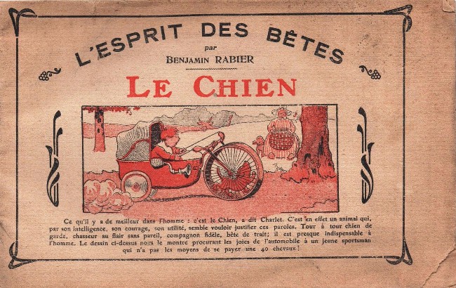 Couverture de l'album Esprit des bêtes Esprit des bêtes : le chien