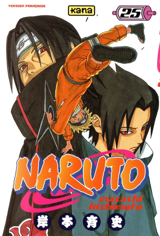 Couverture de l'album Naruto 25 Itachi et Sasuke