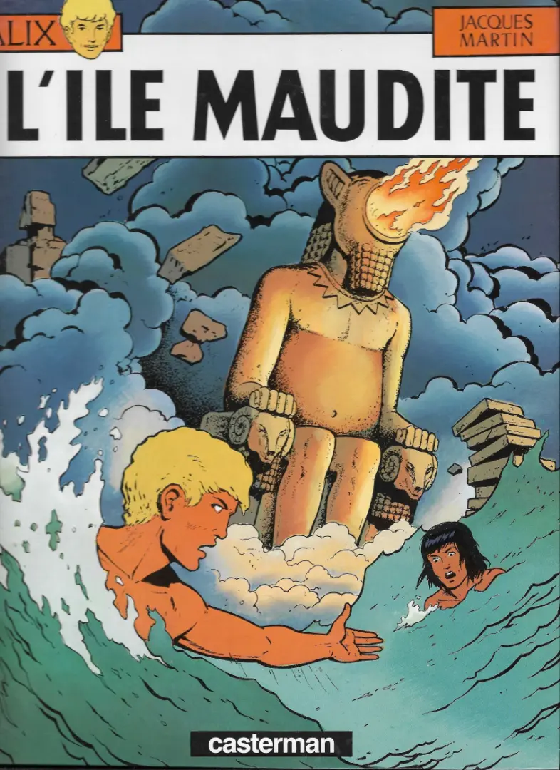 Couverture de l'album Alix Tome 3 L'île maudite