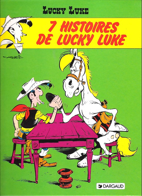 Couverture de l'album Lucky Luke Tome 42 7 histoires de lucky luke