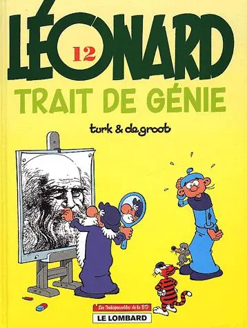 Couverture de l'album Léonard Tome 12 Trait de génie