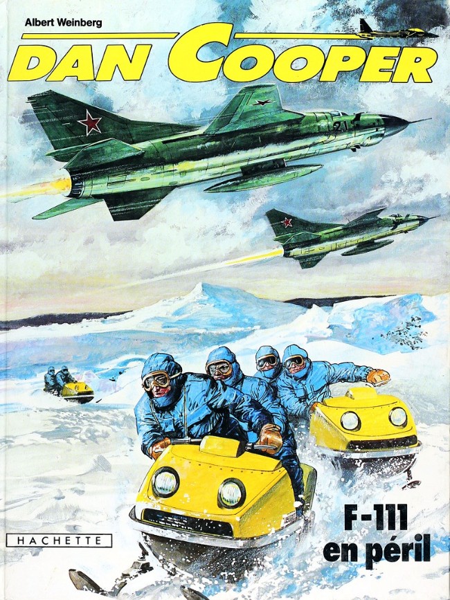 Couverture de l'album Les aventures de Dan Cooper Tome 28 F-111 en péril