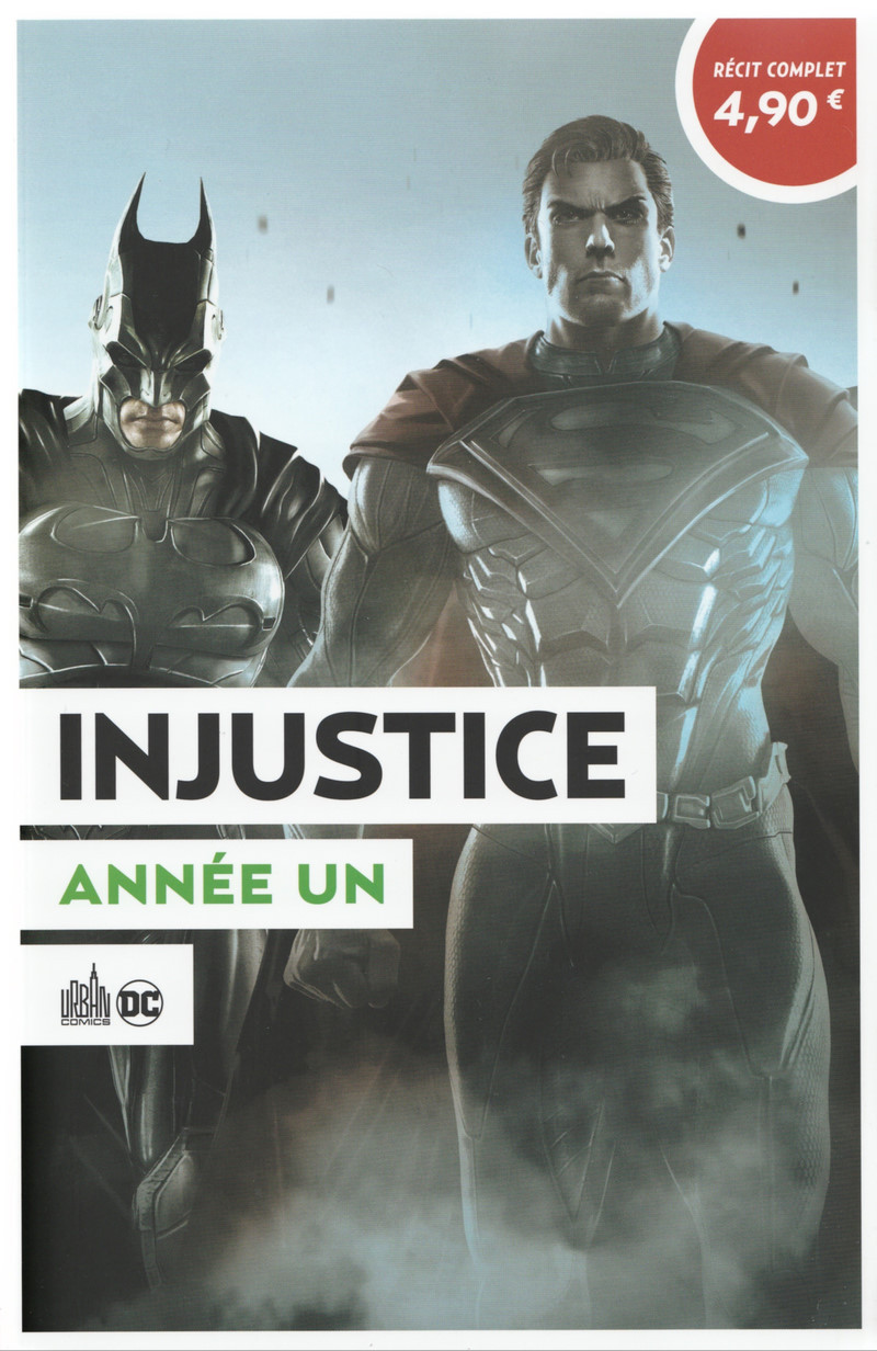 Couverture de l'album Le meilleur de DC Comics Tome 10 injustice : année un