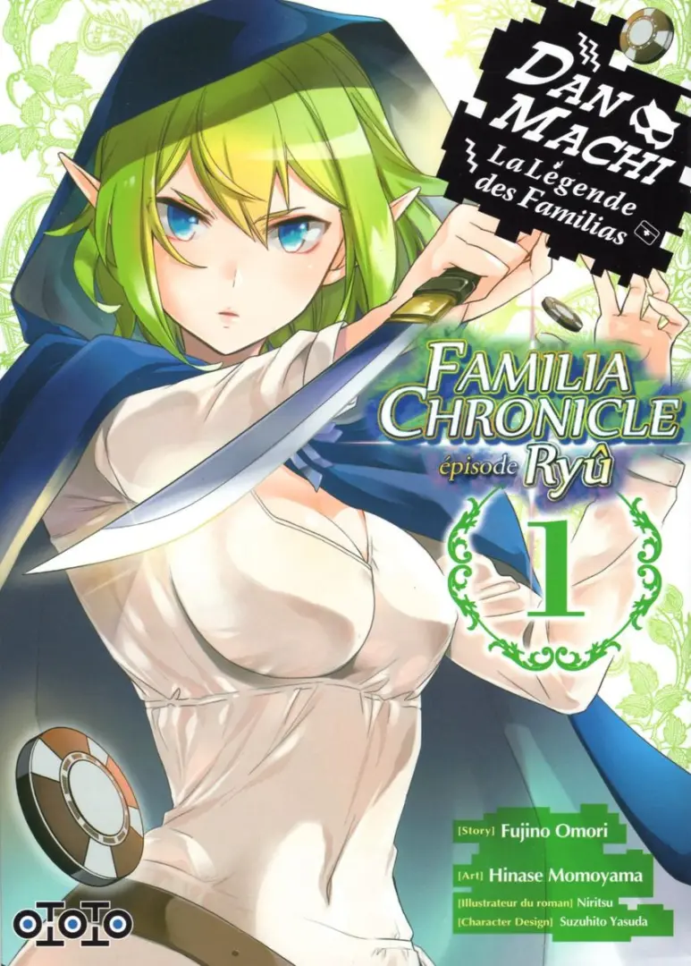 Couverture de l'album DanMachi - La Légende des Familias - Familia Chronicle épidode Ryû 1