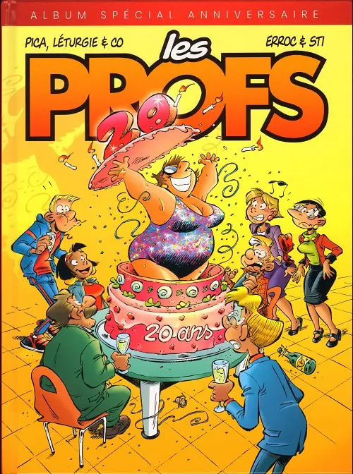 Couverture de l'album Les Profs L'album des 20 ans