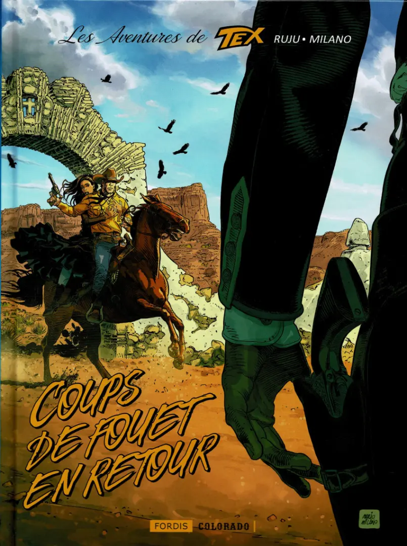 Couverture de l'album Les aventures de Tex Tome 2 Coup de fouet en retour