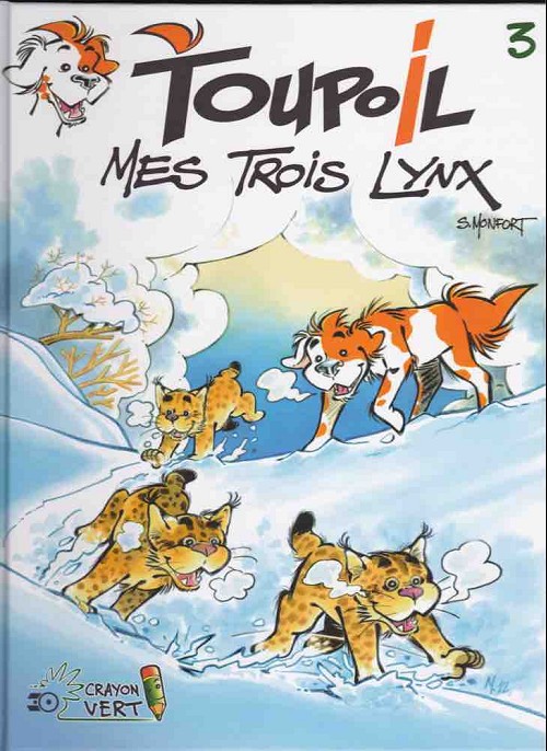 Couverture de l'album Toupoil 3 Mes trois lynx