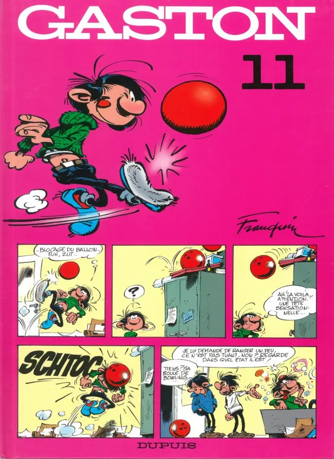 Couverture de l'album Gaston Tome 11