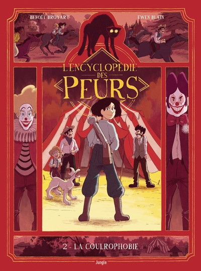 Couverture de l'album L'encyclopédie des peurs 2 La coulrophobie