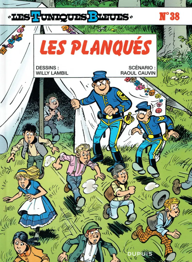 Couverture de l'album Les Tuniques Bleues Tome 38 Les planqués
