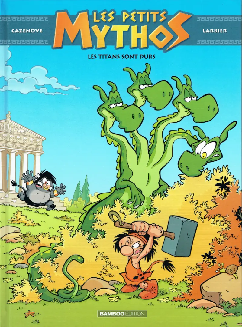 Couverture de l'album Les Petits Mythos Tome 3 Les Titans sont durs