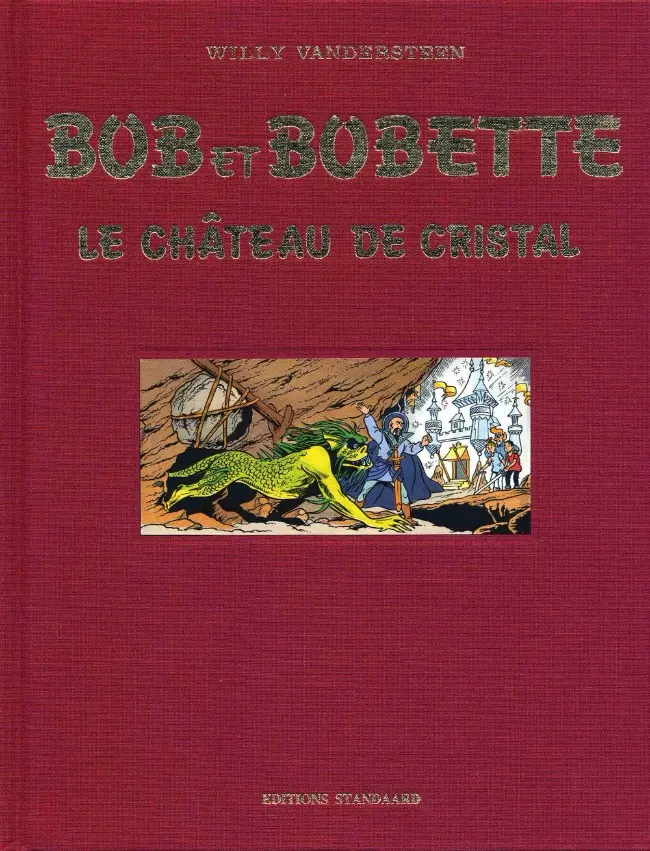 Couverture de l'album Bob et Bobette Tome 234 Le château de cristal