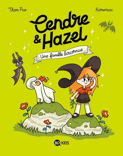 Couverture de l'album Cendre & Hazel 4 Une famille biscornue